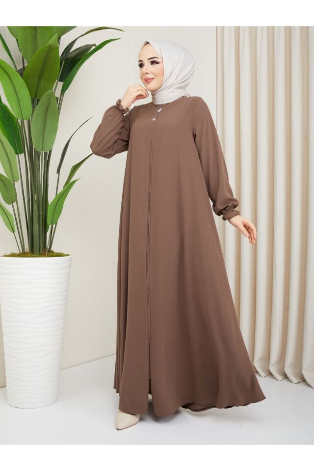 Zeynep Tesettür Mevlana Model - Karamel