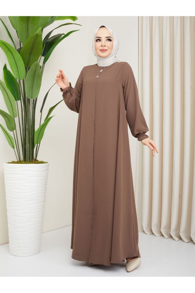Zeynep Tesettür Mevlana Model - Karamel