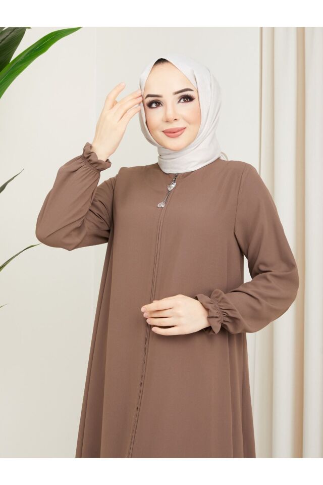 Zeynep Tesettür Mevlana Model - Karamel