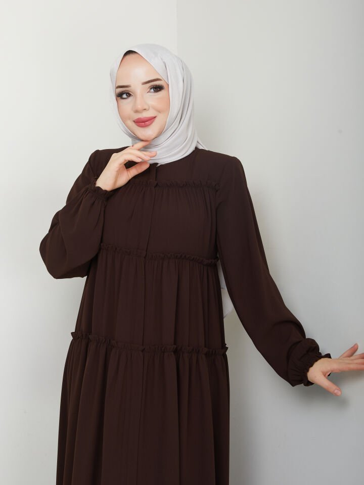 3 Kat Öğrenci Model Ferace - Acı Kahve