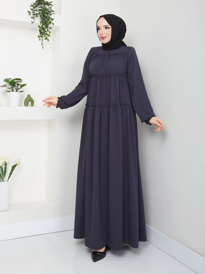 3 Kat Öğrenci Model Ferace - Füme