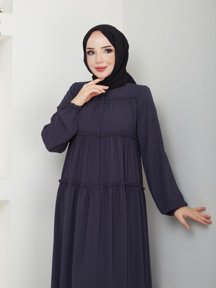 3 Kat Öğrenci Model Ferace - Füme