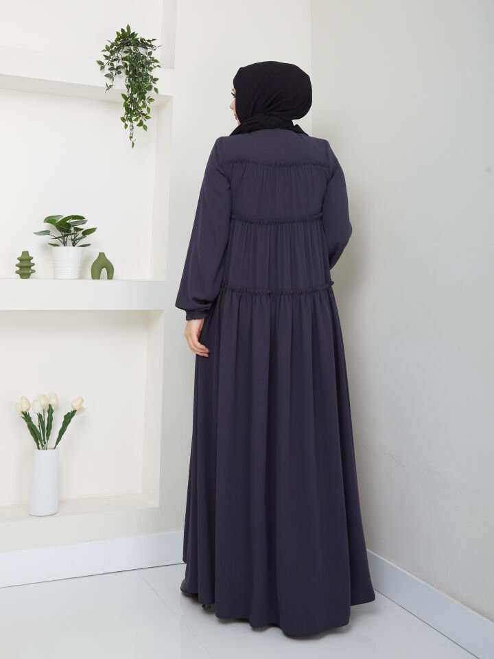 3 Kat Öğrenci Model Ferace - Füme